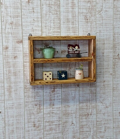 楽天市場】カントリーウォールシェルフ 幅35cm RSE-93壁面収納家具