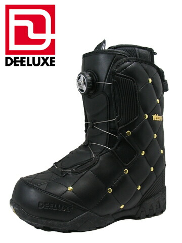 楽天市場】DEELUXE ブーツ VICIOUS boa TVAIR カラー BLACK/GOLD