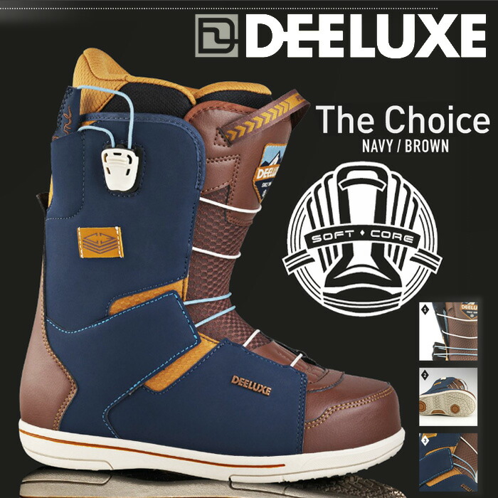 楽天市場】16-17 モデル DEELUXE THE CHOICE チョイス NAVY/BROWN