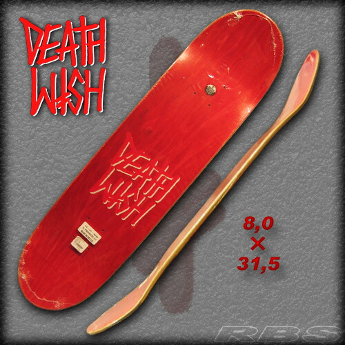 楽天市場】DEATHWISH デッキ SKATEBOARD 