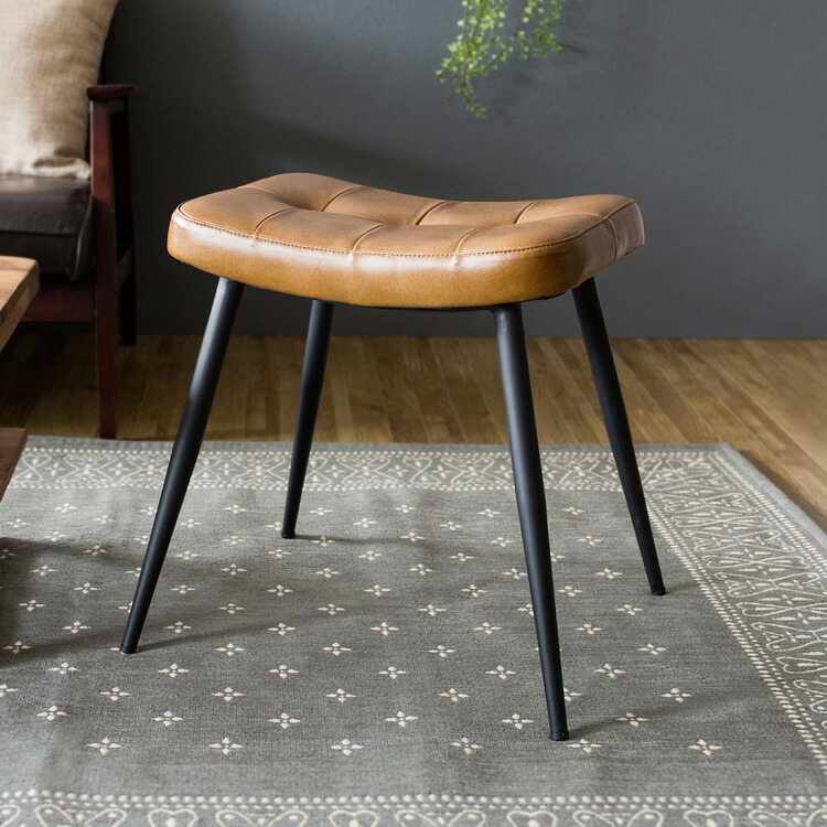 楽天市場】本革使用 スツール MASALA(マサラ) レザースツール レザー