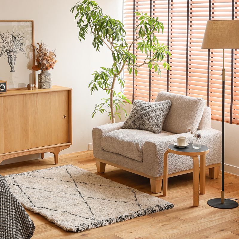 楽天市場】1人掛けソファー folk／NA 北欧 ナチュラル ファブリック