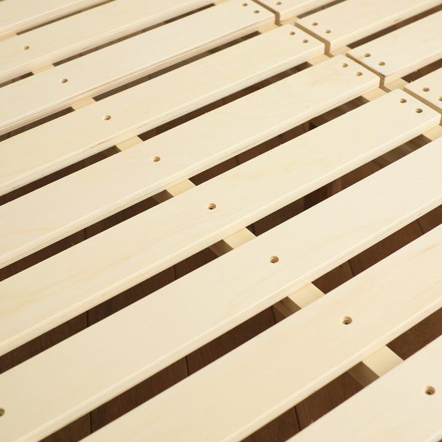 楽天市場】ベッド folk／NA ダブルサイズ フレームのみ ベッドフレーム