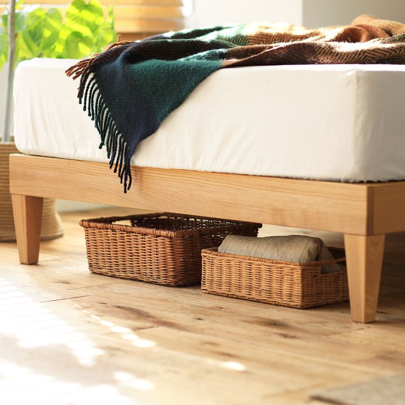 Re:CENO ベッドフレーム 木製ベッド folk セミダブル d2841 木製ベッド