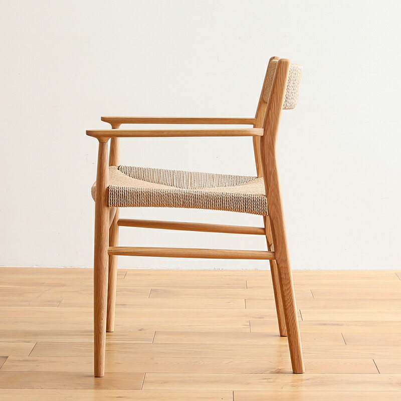 楽天市場】ダイニングチェア folk Arm w/codeback チェア アームチェア