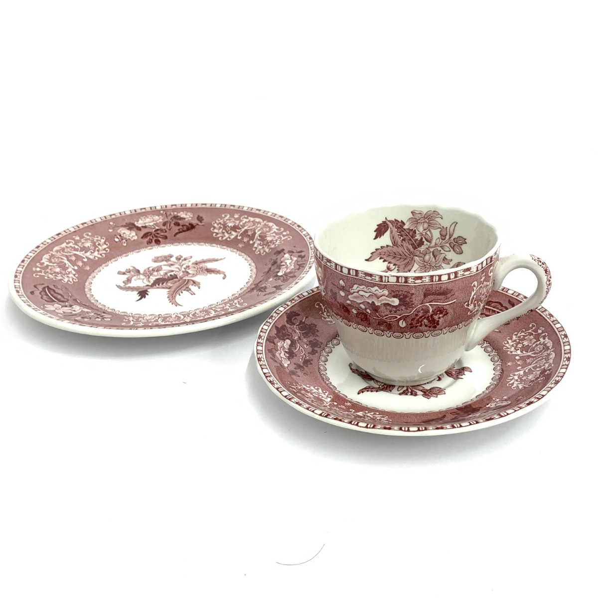 楽天市場】SPODE スポード ピンクカミラ カップ＆ソーサー プレート