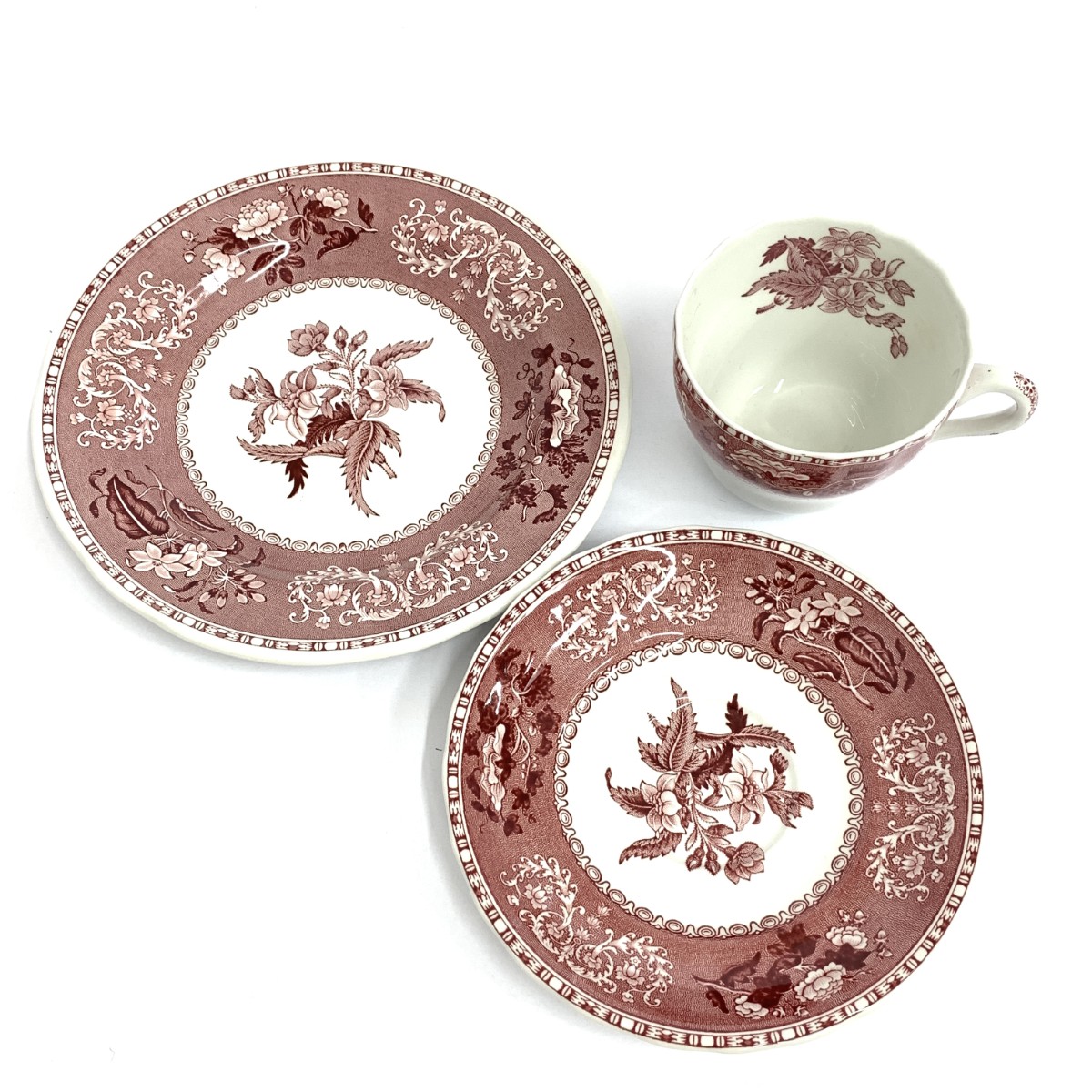 楽天市場】SPODE スポード ピンクカミラ カップ＆ソーサー プレート