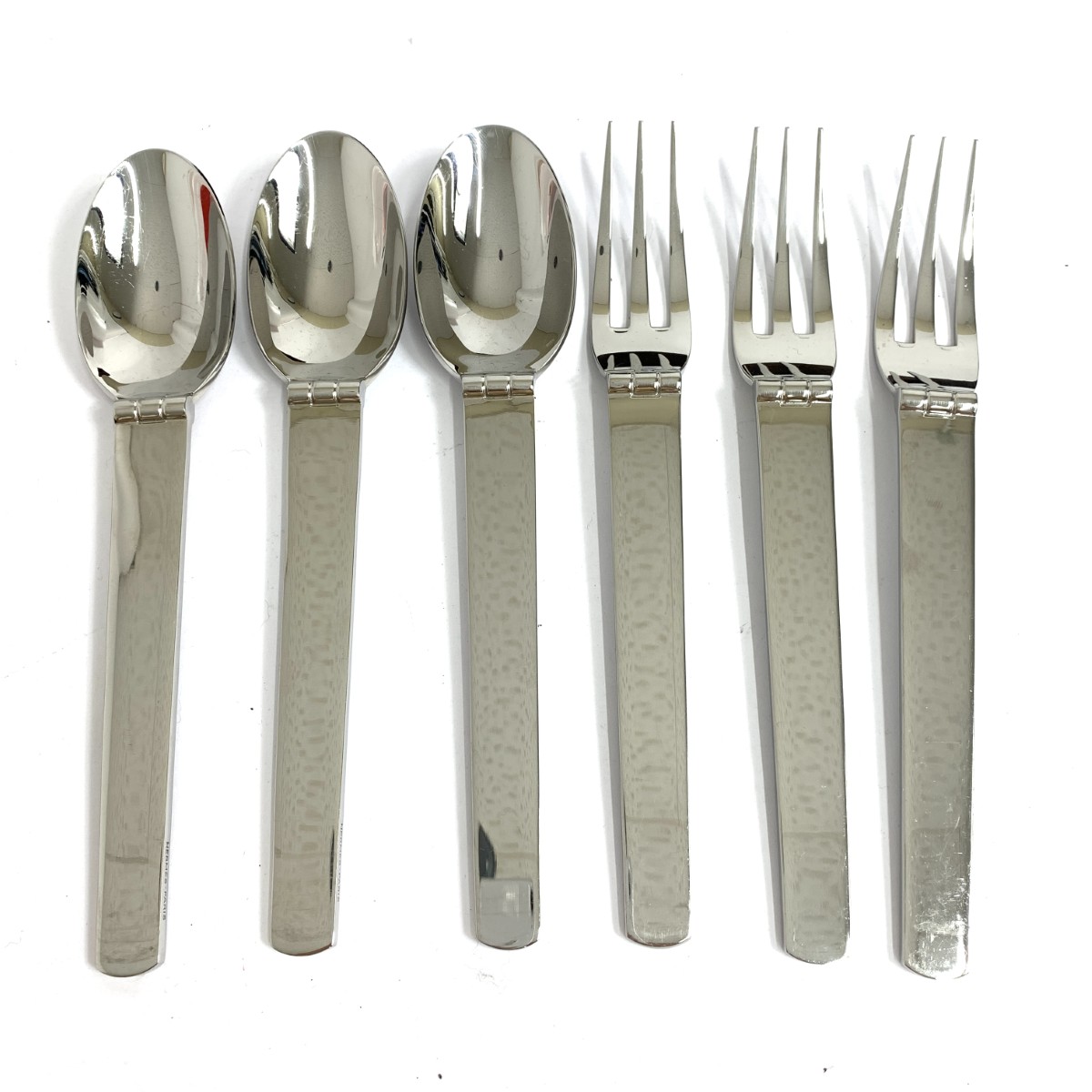 楽天市場】HERMES エルメス カトラリー スプーン3本フォーク3本/保存袋