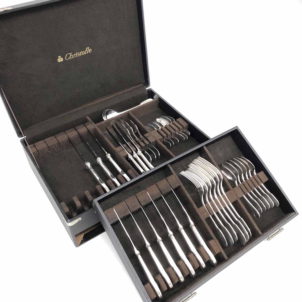 Christofle カトラリーセット 40点 箱ケース付き 美品 2026年最新