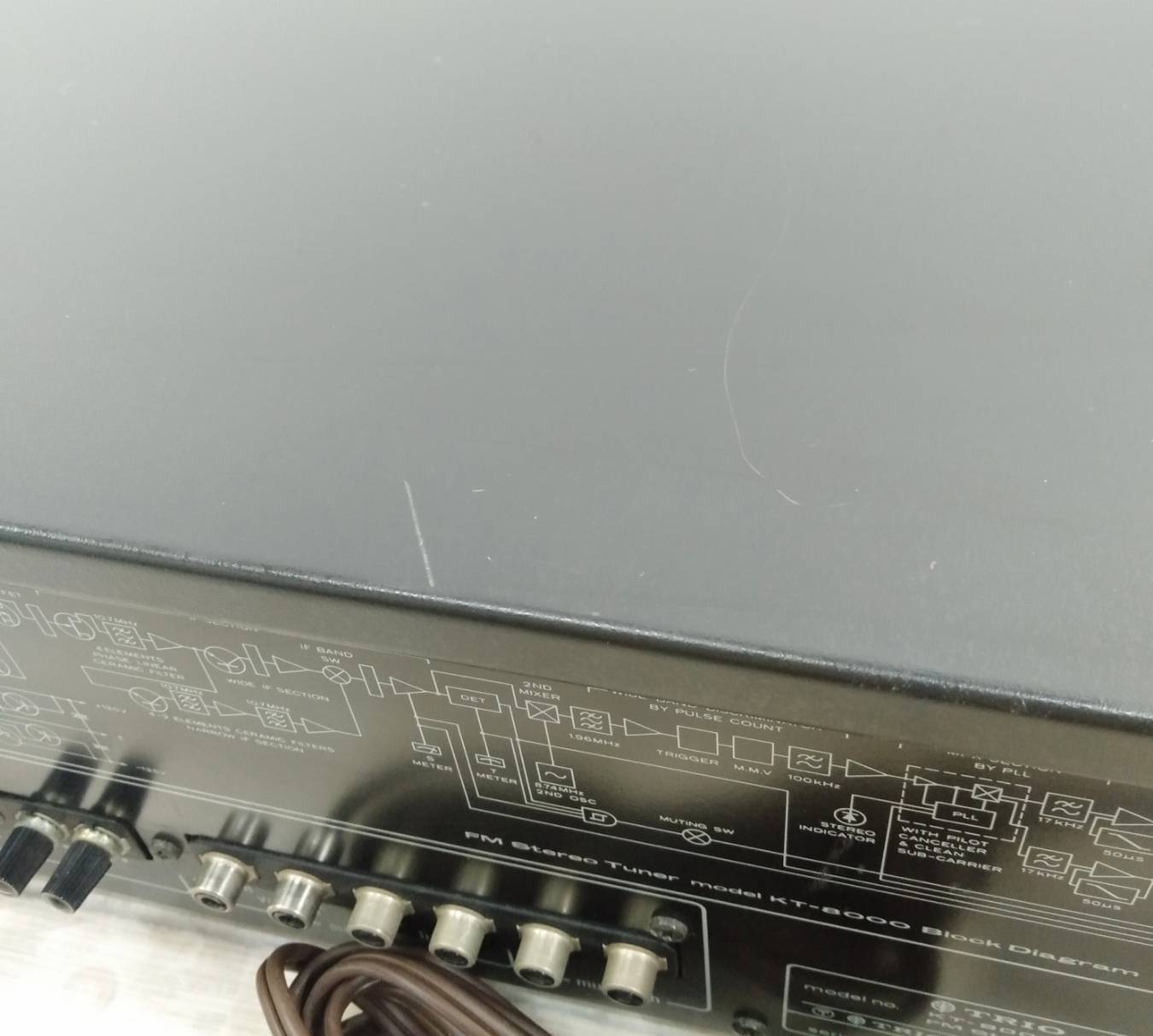 楽天市場】【良品】Trio AM/FM チューナーラジオ KT-8000 : リベリアス