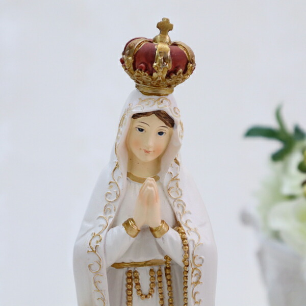 楽天市場】ポイント10倍SALEファティマの聖母マリア Lサイズオブジェ