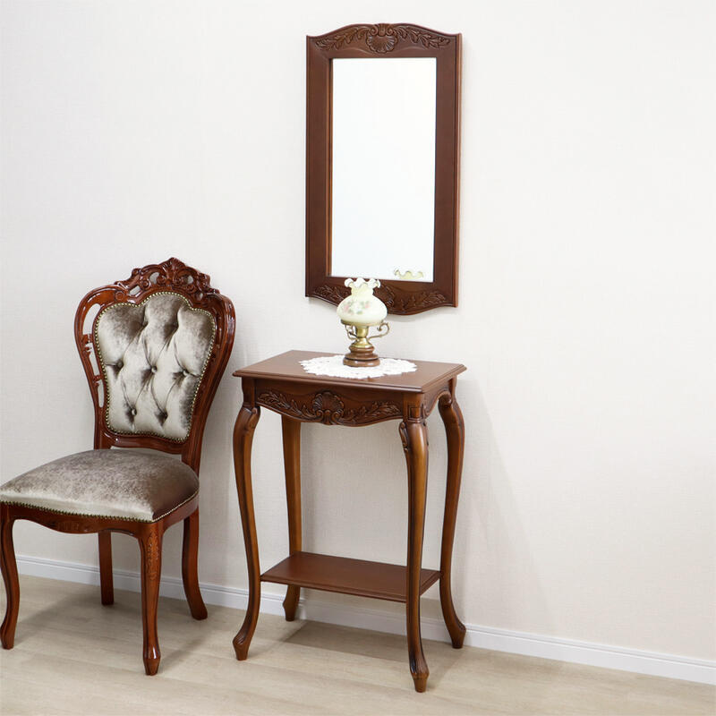 イタリア製 鏡 ミラー コンソール付 ミラー・姿見 イタリア製 鏡