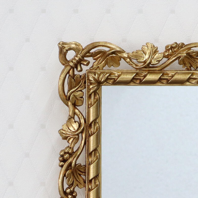 楽天市場】イタリア製 ウォールミラー ゴールドイタリア ミラー