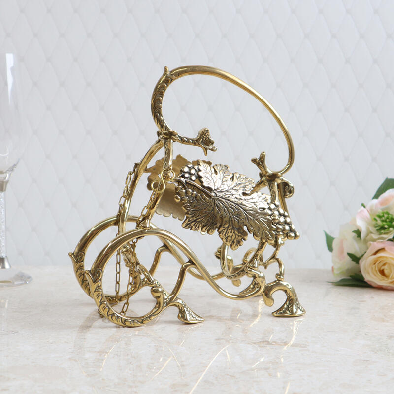 楽天市場】イタリア製 真鍮 ワインホルダークラシック アンティーク