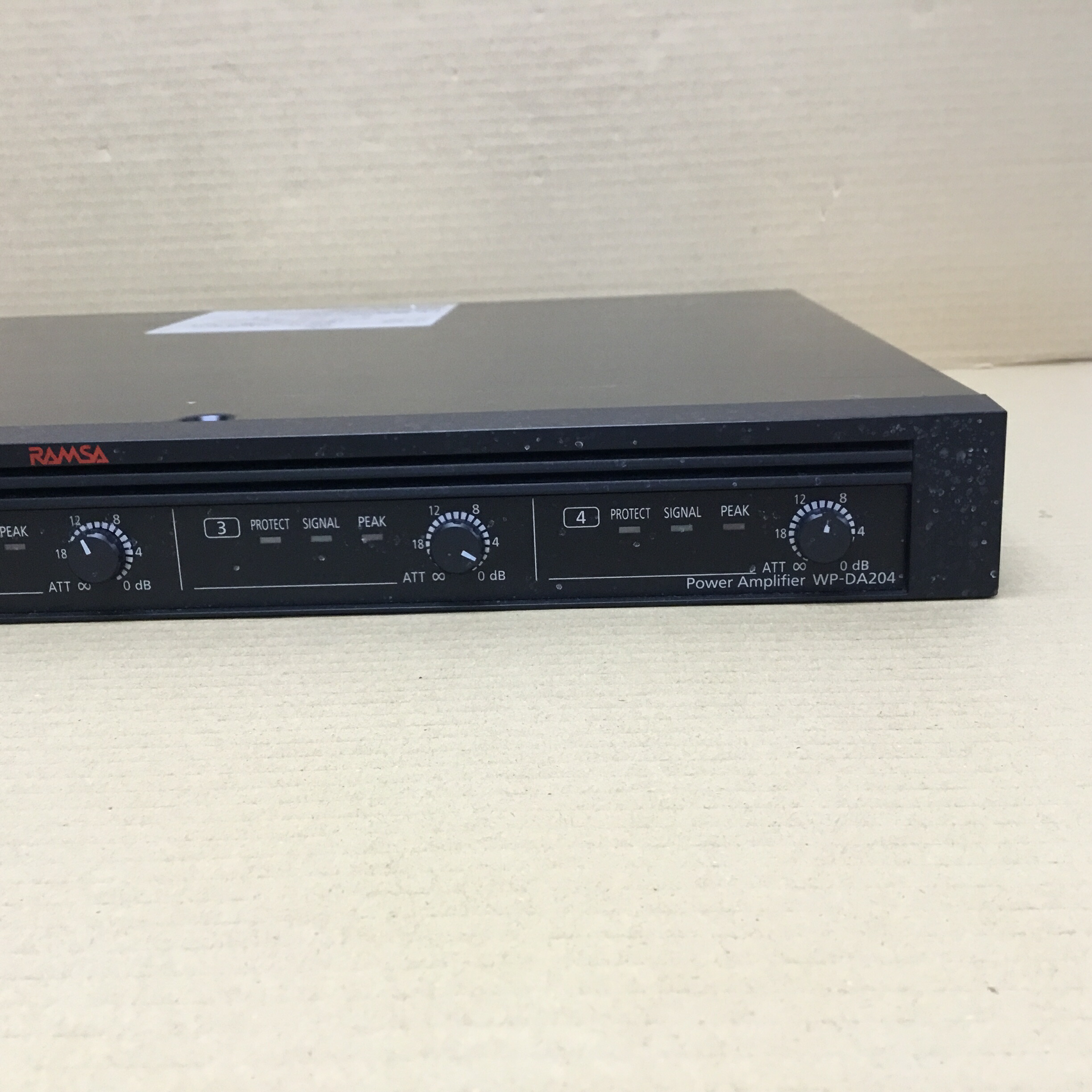 楽天市場】【中古】 Panasonic デジタルパワーアンプ WP-DA204 送料