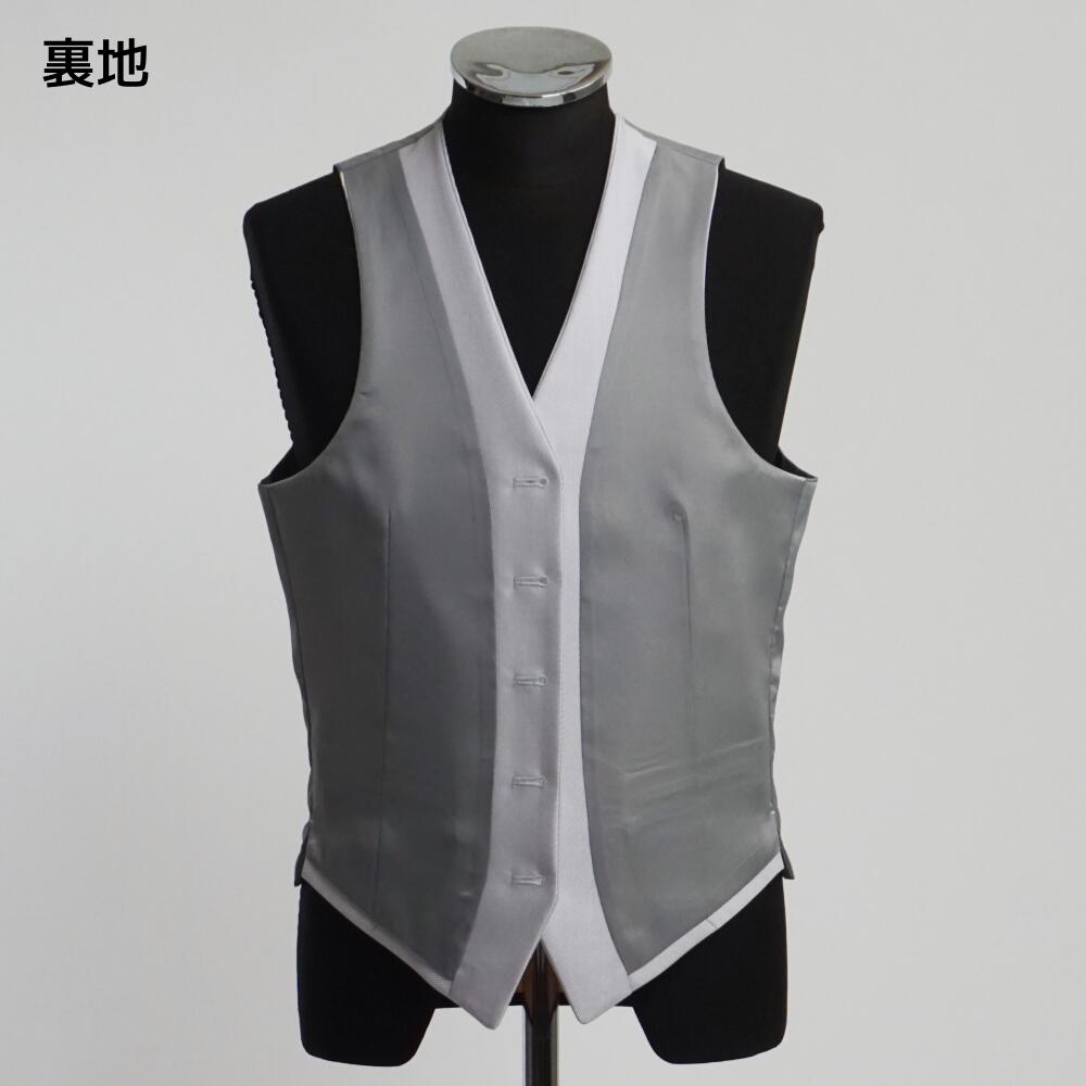 楽天市場】3L 4L 5L ビッグサイズ フォーマルベスト シルバーグレー