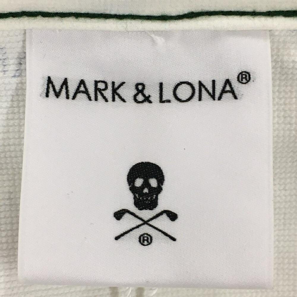 楽天市場】【新品】マークアンドロナ ジップパーカー 白×ネイビー