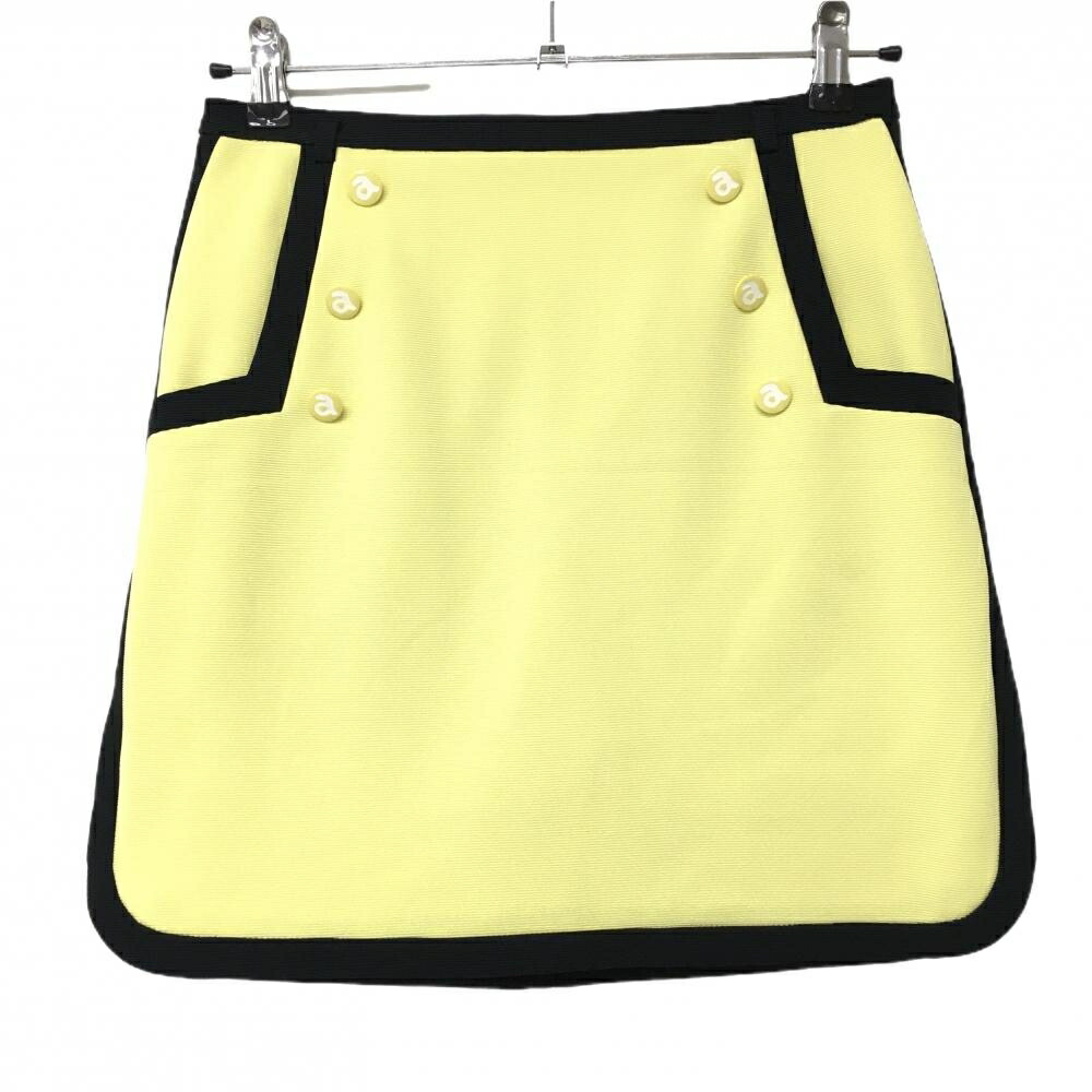 楽天市場】【超美品】アルチビオ スカート イエロー×ネイビー 織生地