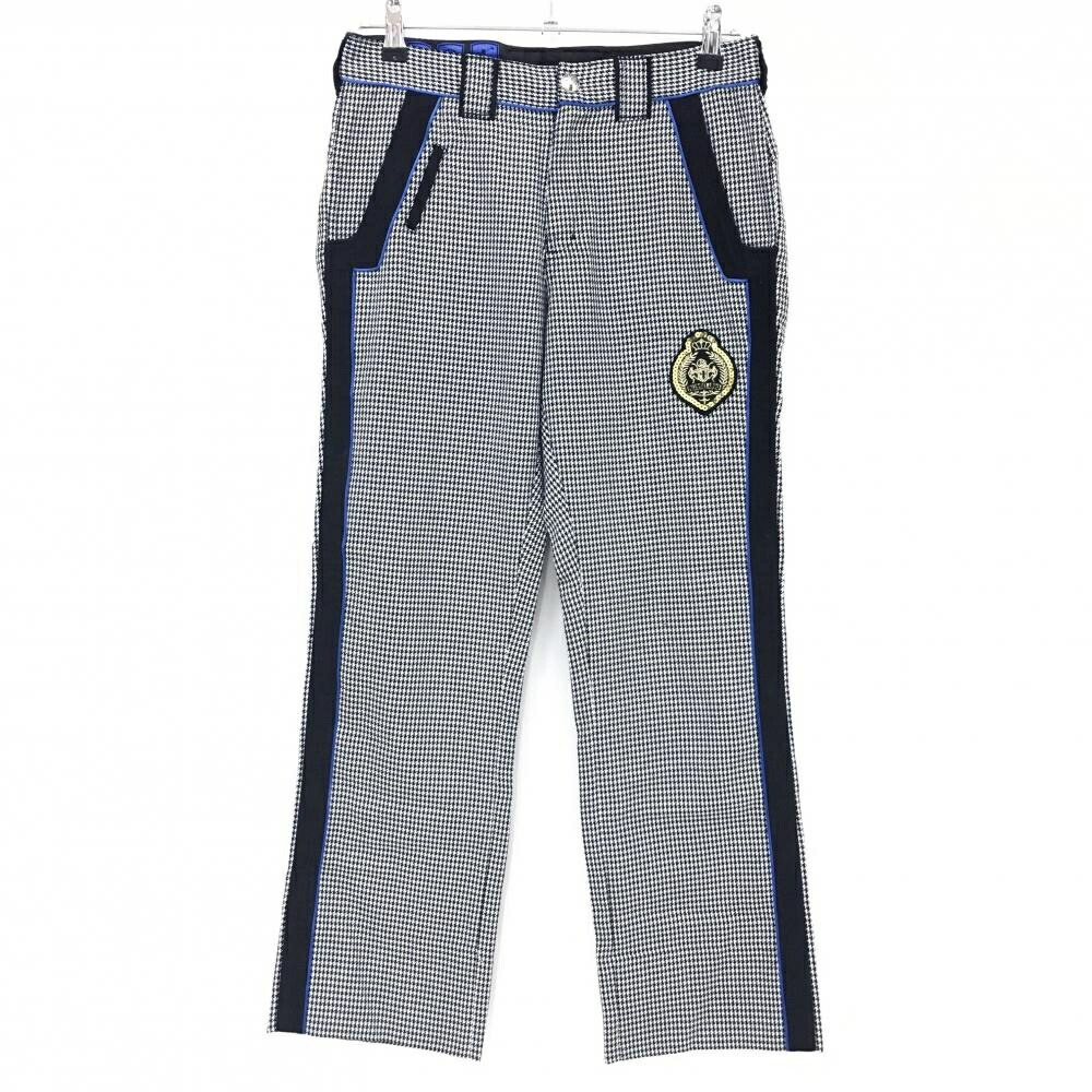 楽天市場】ラッセルノ パンツ 黒×白 千鳥格子 メンズ M ゴルフウェア