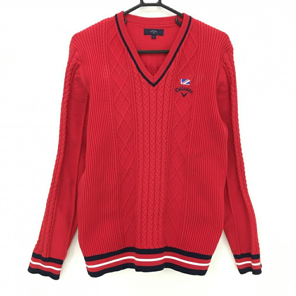 楽天市場】キャロウェイ（カラーレッド）（セーター｜メンズウェア