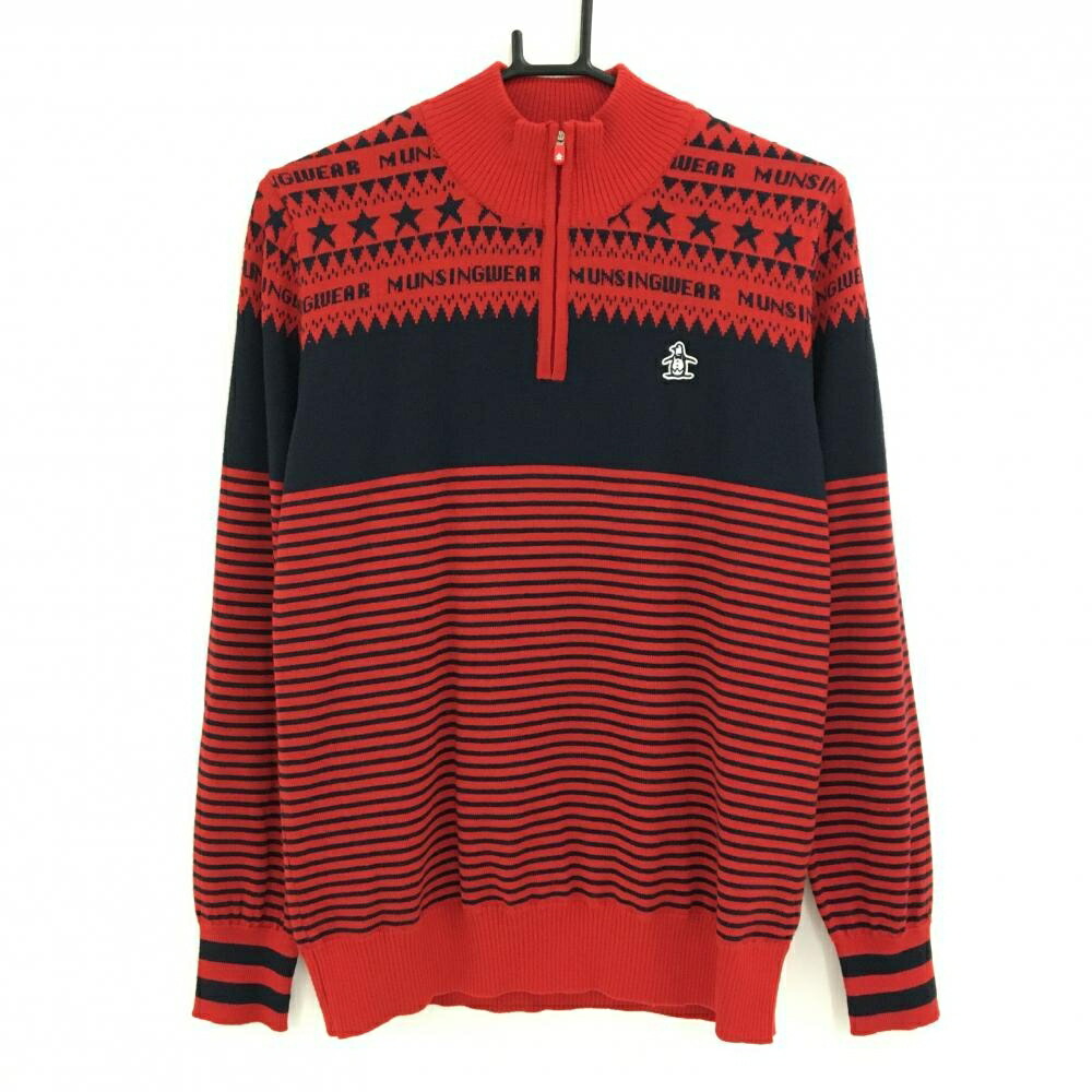 楽天市場】ハーフジップ レディース（カラーレッド）（スポーツ