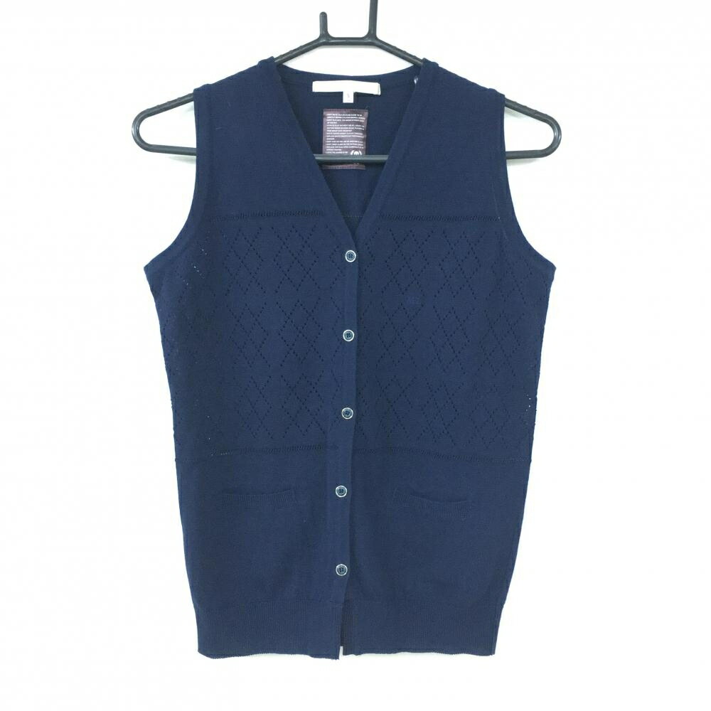 25ss 正規品 新品 MARK&LONA マーク＆ロナ ニットベスト 46 楽天市場