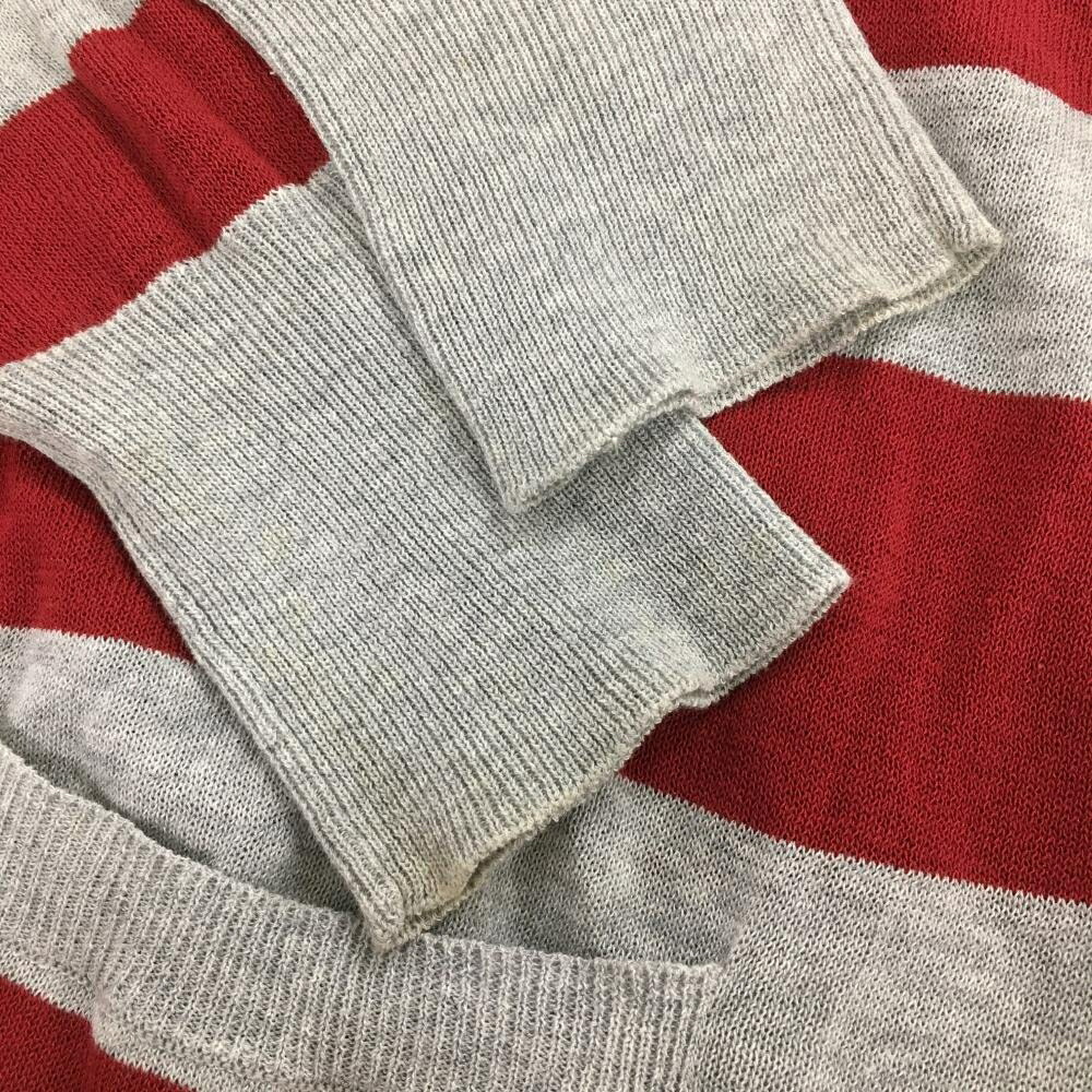 楽天市場】【美品】マークアンドロナ カーディガン ネイビー×グレー