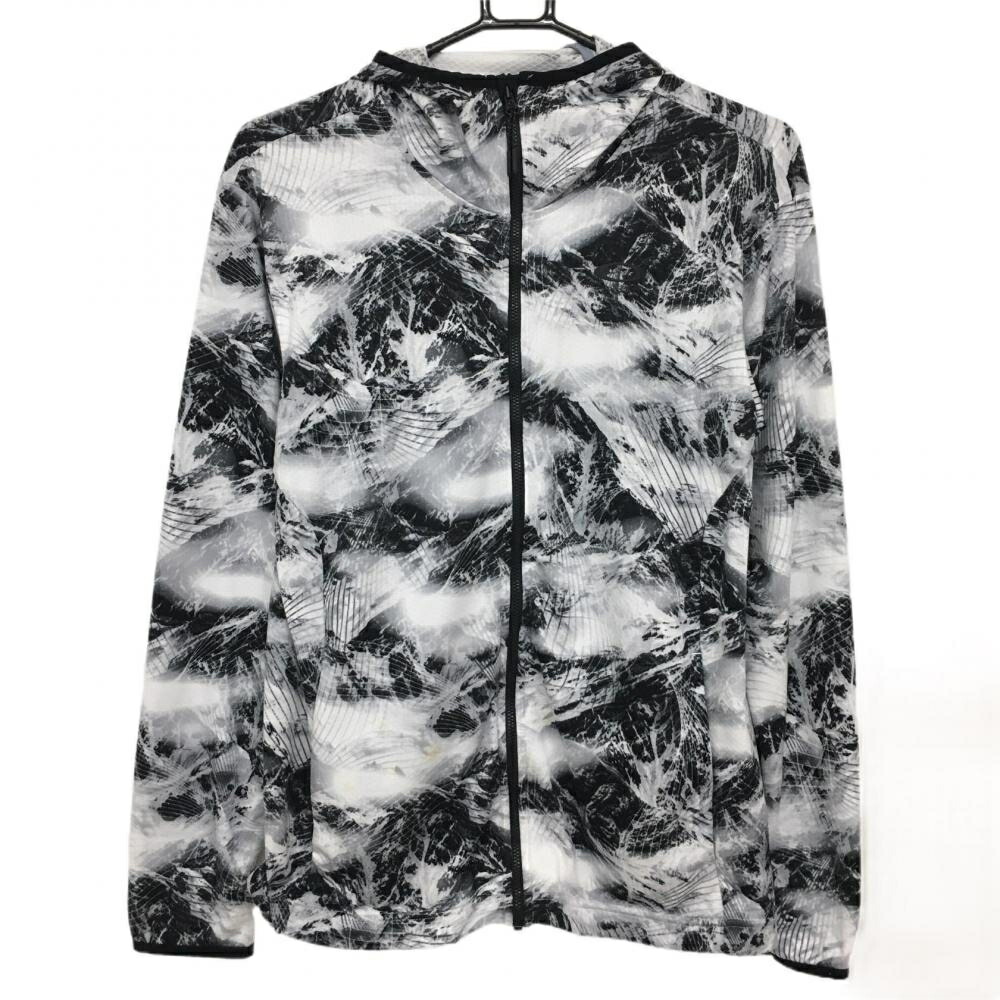 楽天市場】オークリー ジップパーカー 白×黒 総柄 ブルゾン メンズ M