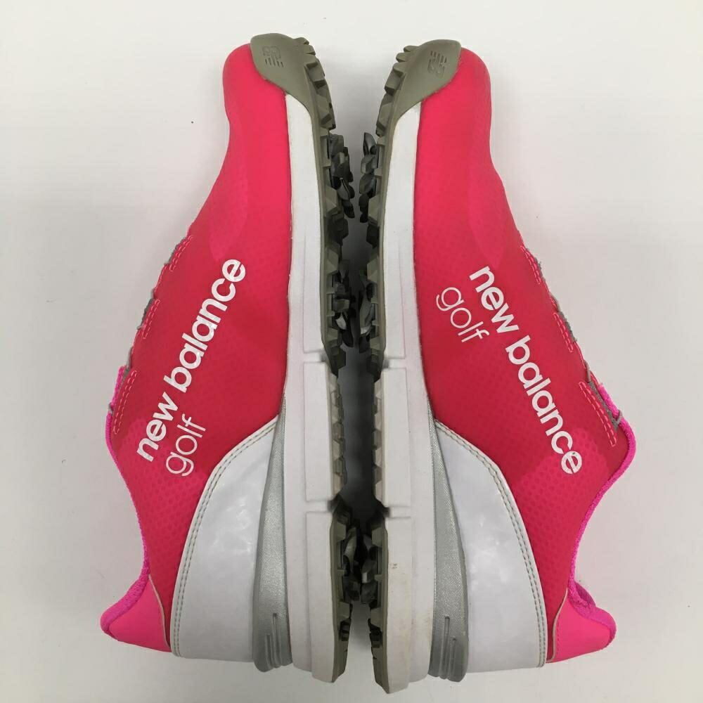 楽天市場】【美品】ニューバランスゴルフ ゴルフシューズ ピンク×白