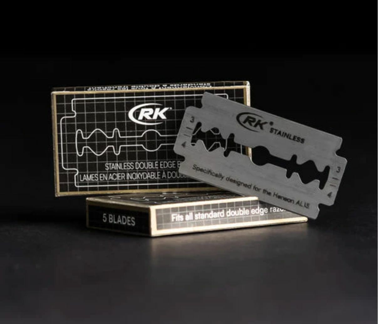 楽天市場】Henson Shaving 替え刃 カミソリ 100枚入り 替刃 髭剃り 刃