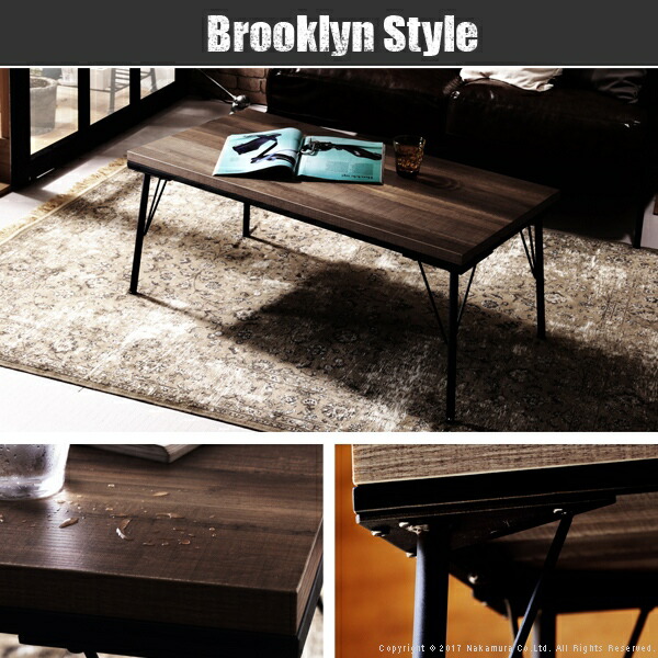 楽天市場】【メーカー直送】こたつ テーブル ブルックリン 古材風