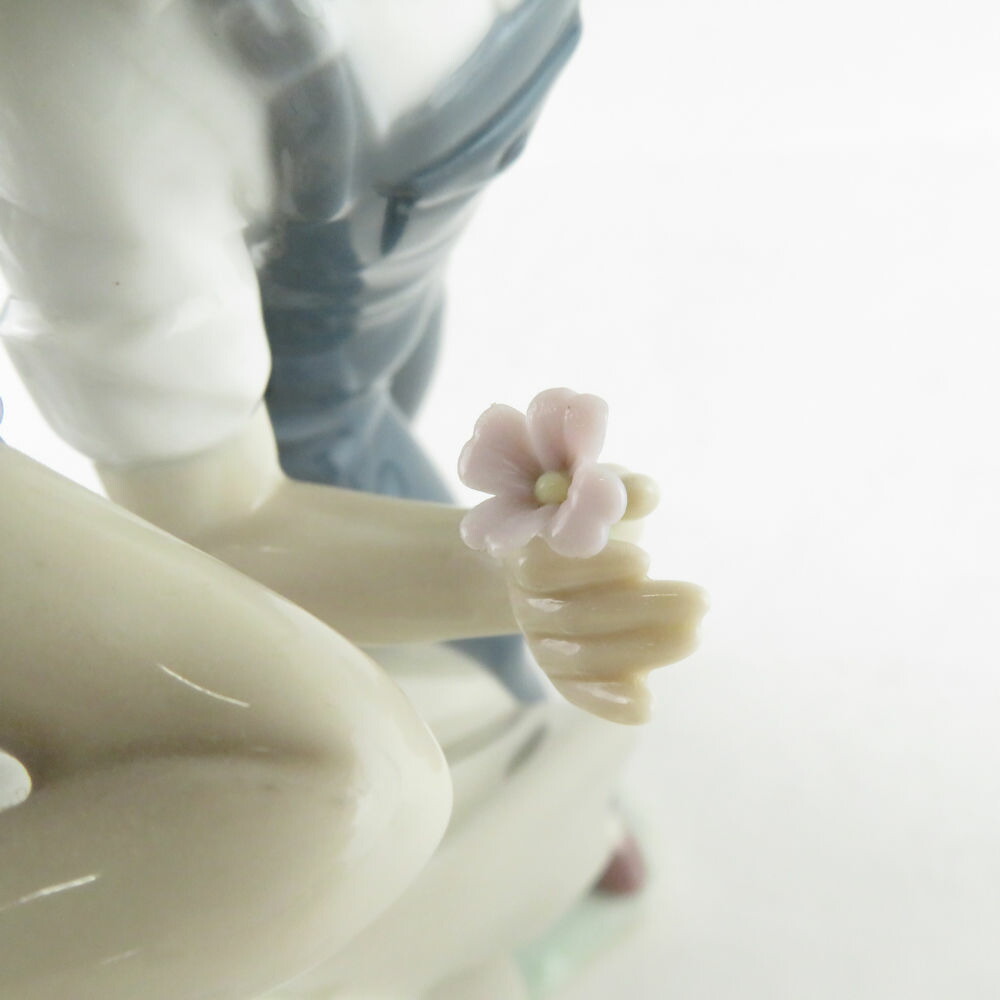 楽天市場】美品 LLADRO リヤドロ 5292「恋の花が咲く」 フィギュリン