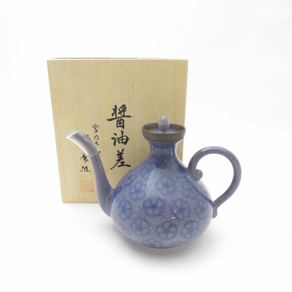 楽天市場】未使用 Fukagawa Seiji 深川製磁 百年庵 紫なでしこ 醤油さ