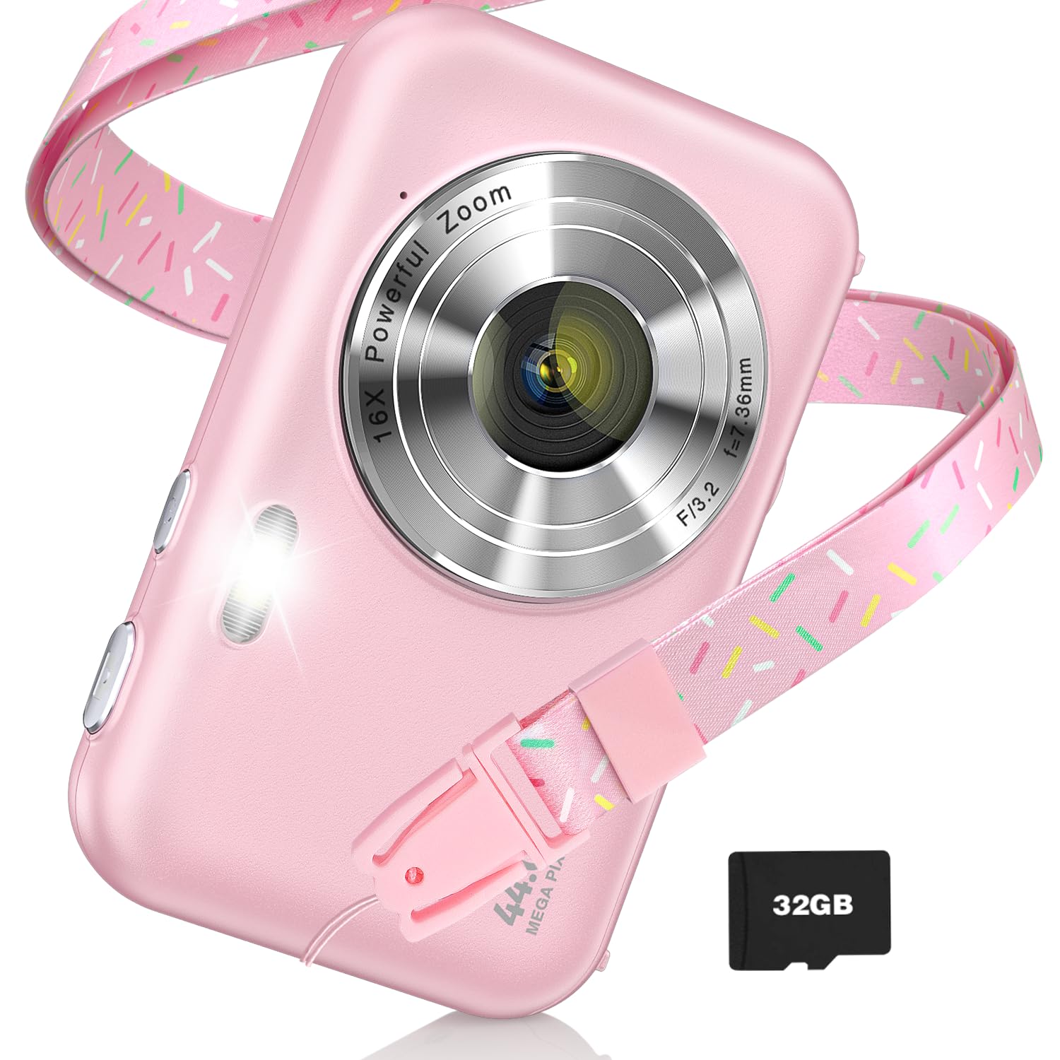 楽天市場】デジタルカメラ デジカメ 4400万画素 トイカメラ キッズ