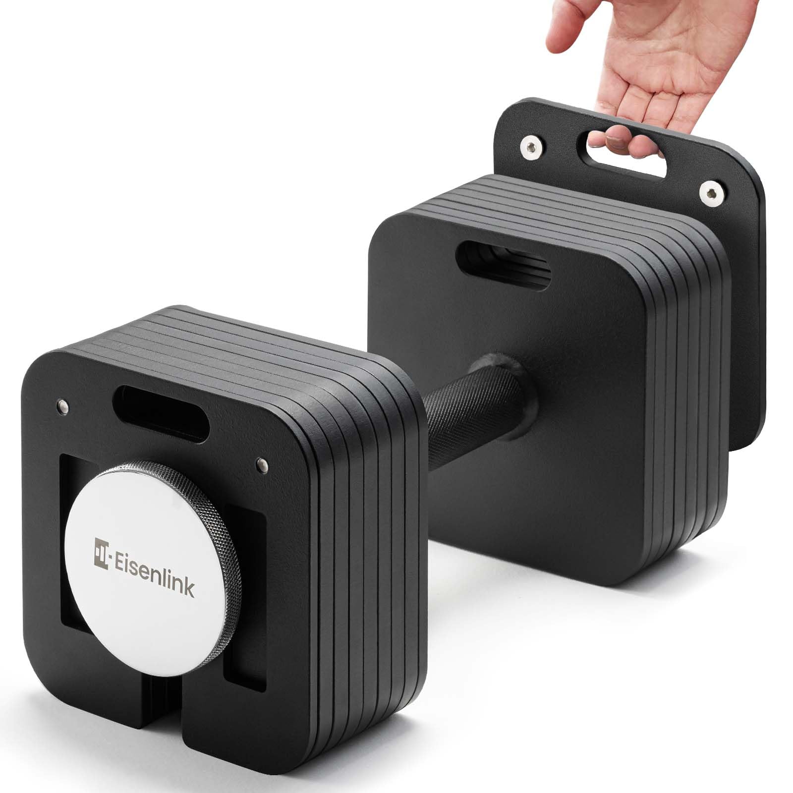 楽天市場】Eisenlink 可変式ダンベル 4KG?36KG 2KG刻み 17段階調整