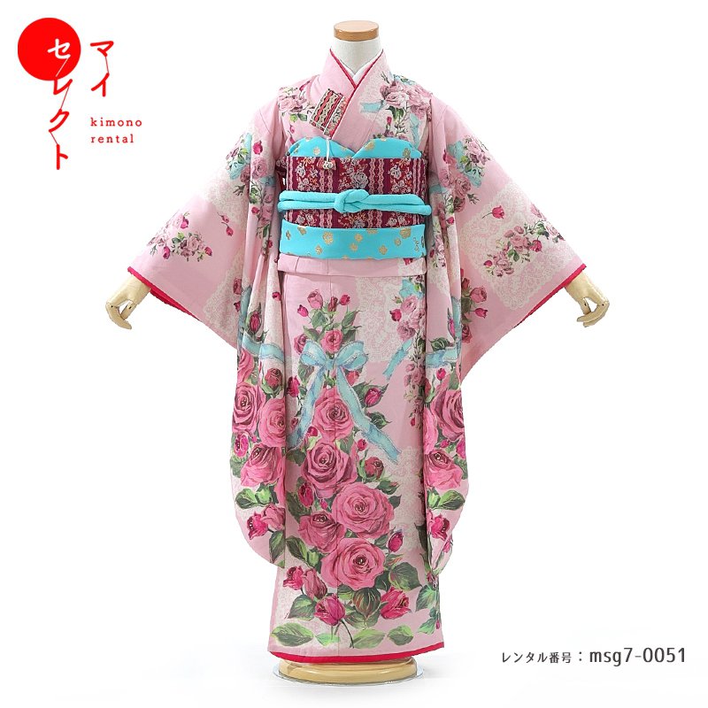 楽天市場】【レンタル】 七五三 身長110cm〜125cm 着物レンタル 7歳