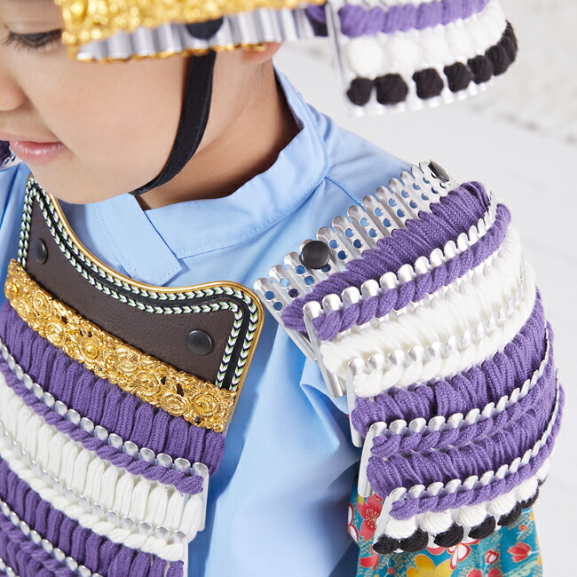 楽天市場】着れる鎧兜 七五三 5歳 フルセット レンタル 753 男児 着物