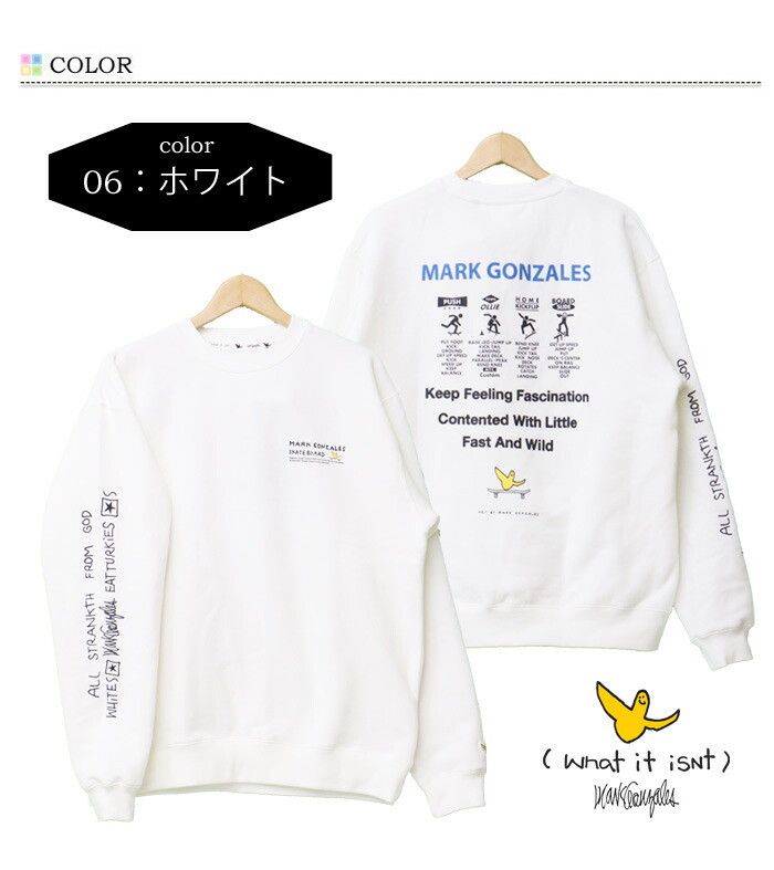 楽天市場】What it isNt ART BY MARK GONZALES 2H7-62315 マーク