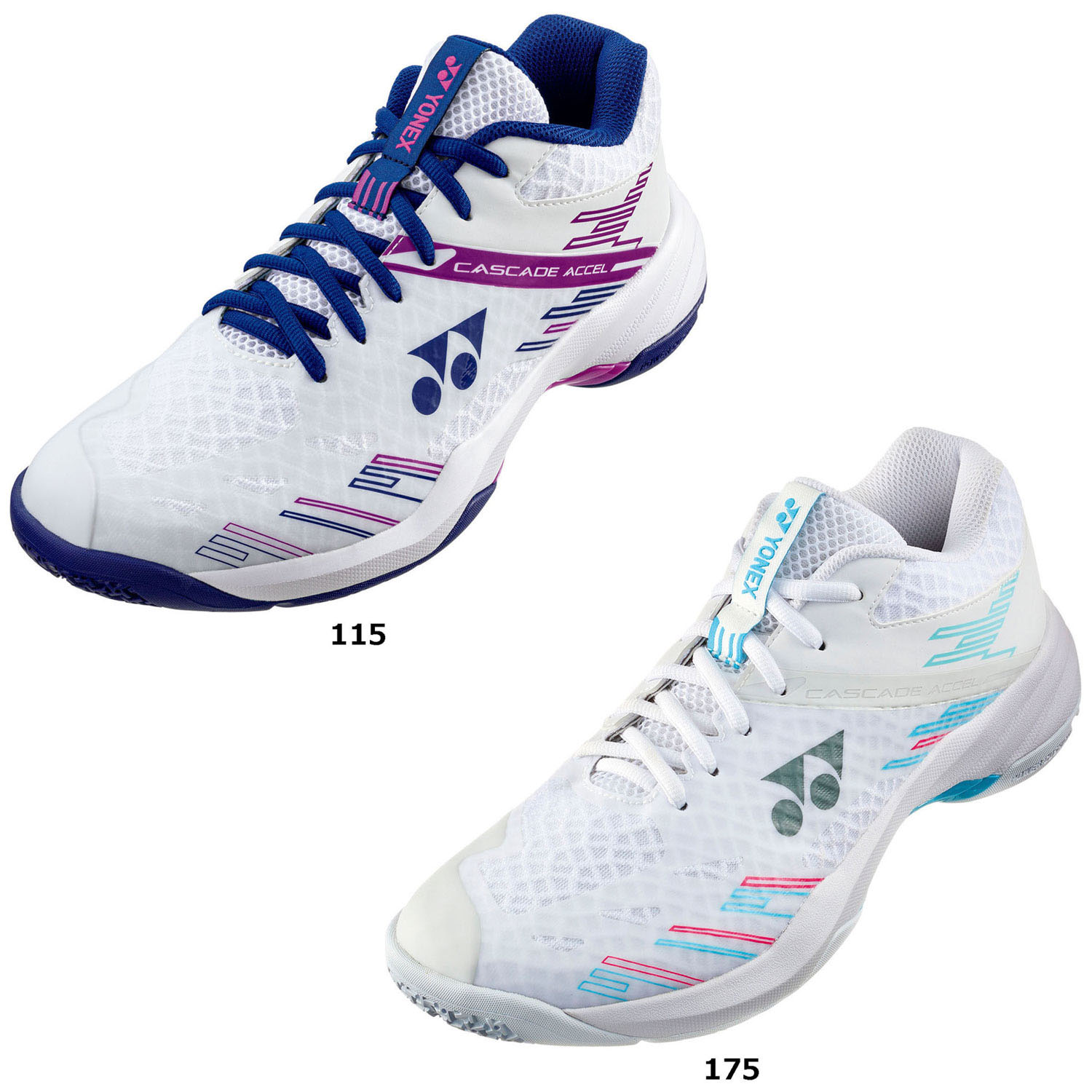 楽天市場】ヨネックス バドミントンシューズ ホワイトの通販