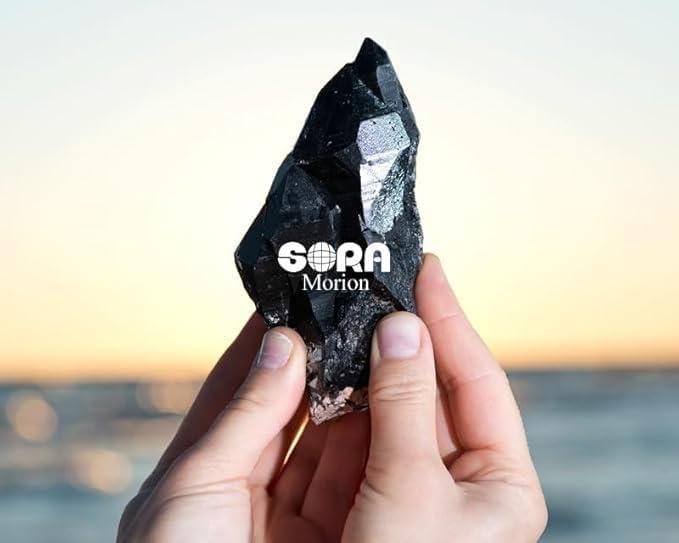 楽天市場】モリオン 黒水晶 置物 丸玉パワーストーン 原石 チベット産