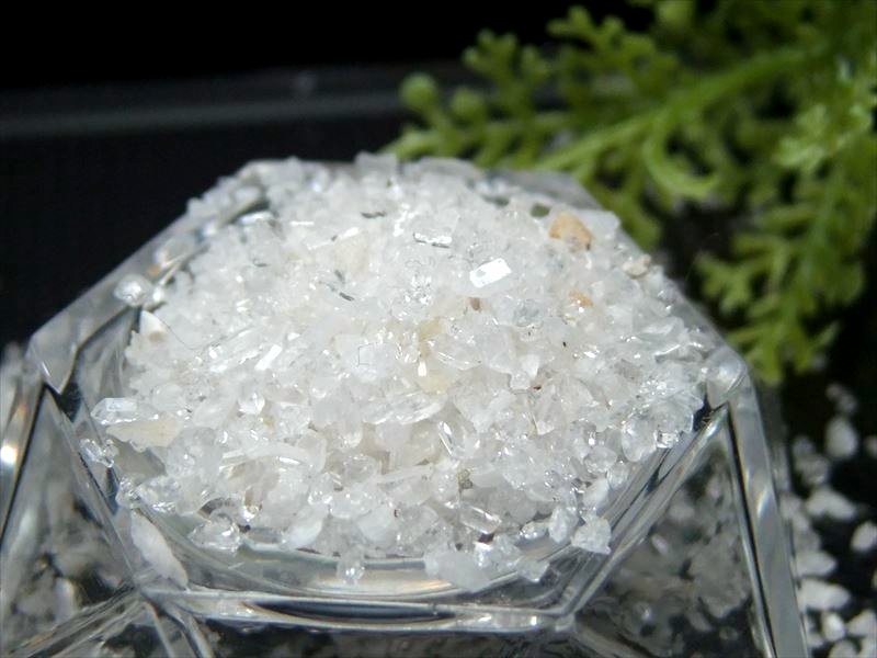 楽天市場】まるで星の砂 極小【水晶ダブルポイント&カルサイト結晶