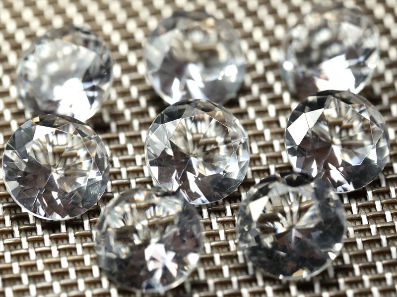 楽天市場】【全品P5倍】○【水晶 ダイアモンドカット タンブル】直径約