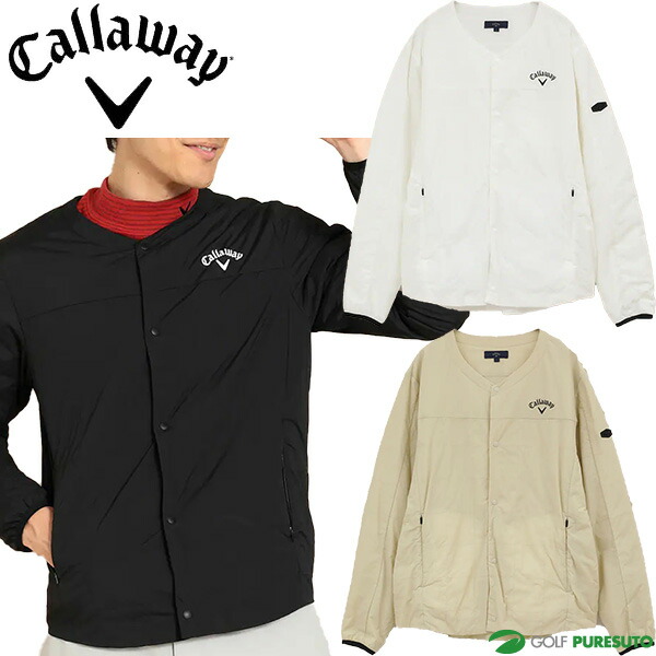 楽天市場】キャロウェイ 長袖 ストレッチナイロンタフタ 撥水 中綿