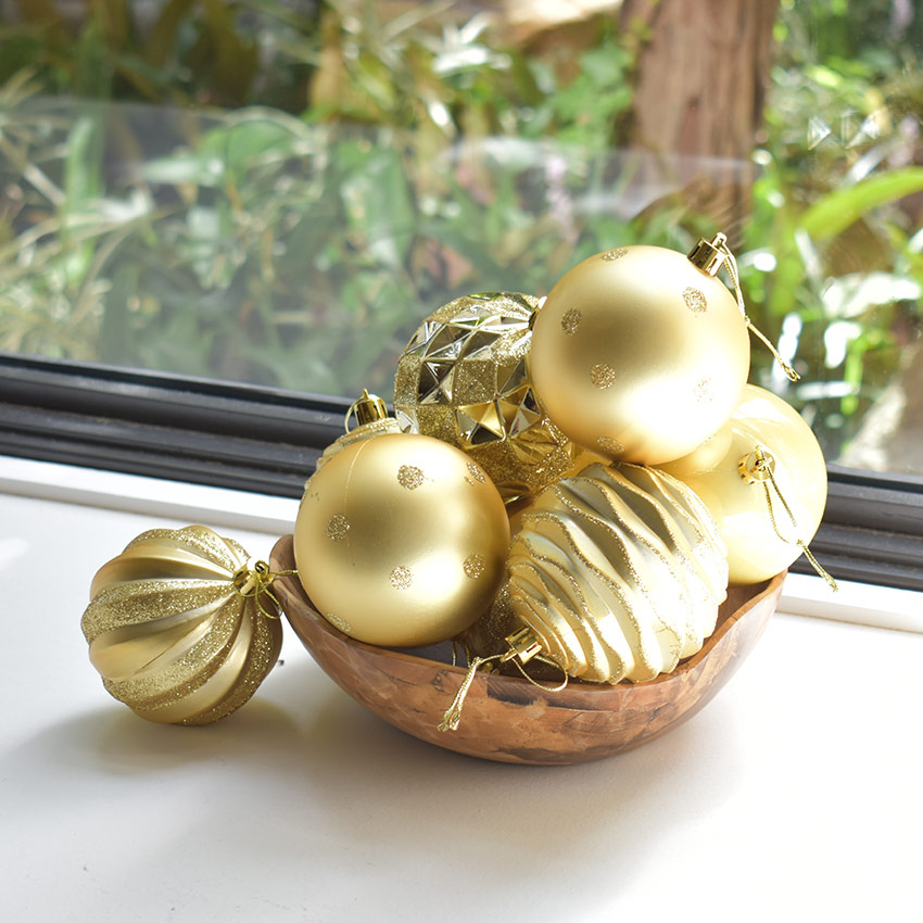 楽天市場】クリスマスツリー オーナメント オーナメント ボール 8cm 12