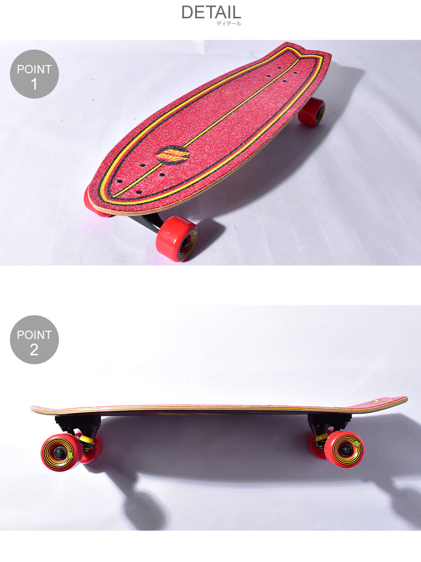 楽天市場】サンタクルーズ スケートボード SANTA CRUZ SHARK FLAME DOT