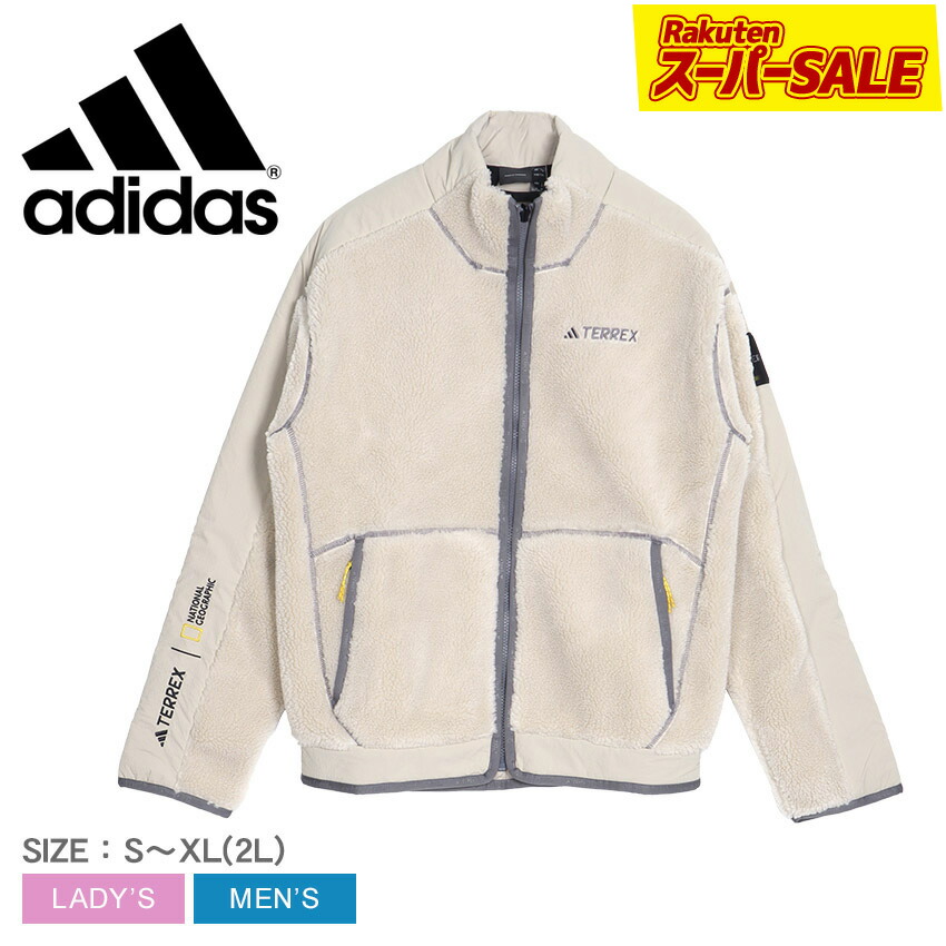 楽天市場】【スーパーSALE☆】アディダス フリースジャケット ADIDAS