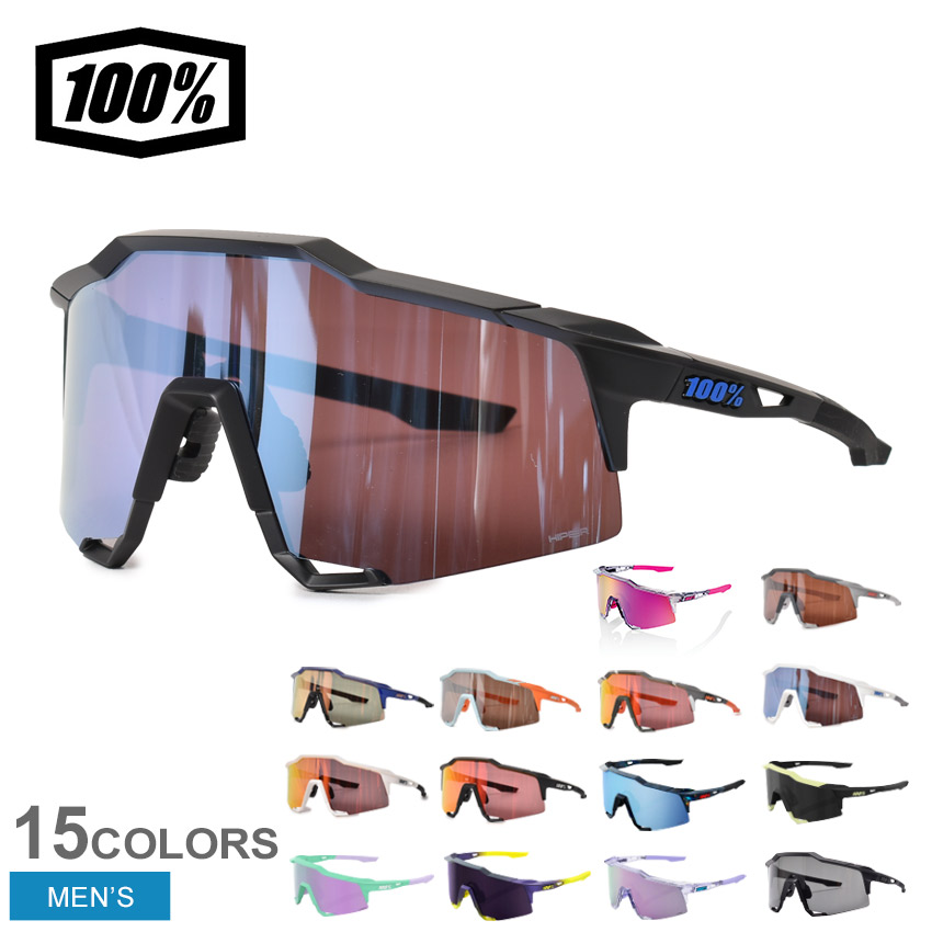 新モデル 100% S3 マットグロスブラック ワンハンドレッド サングラス