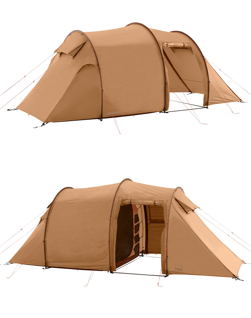 楽天市場】ノルディスク テント NORDISK REISA 4 PU TENT ブラウン