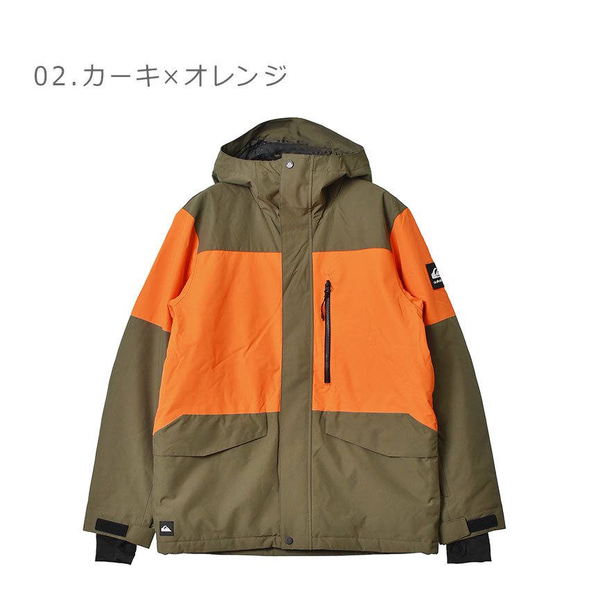 楽天市場】クイックシルバー ジャケット メンズ MISSION BLOCK JK
