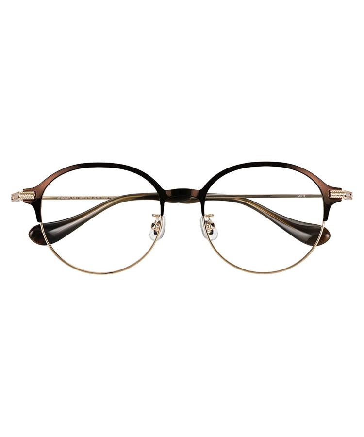 楽天市場】|ボストン型 メガネ(ブラウン) 眼鏡 検眼調整 伊達メガネ 度